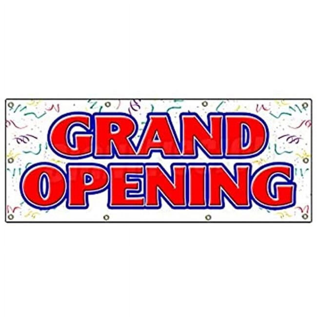 36 x 96 in. Coming Soon Banner Sign - Now Grand Opening - Walmart.com