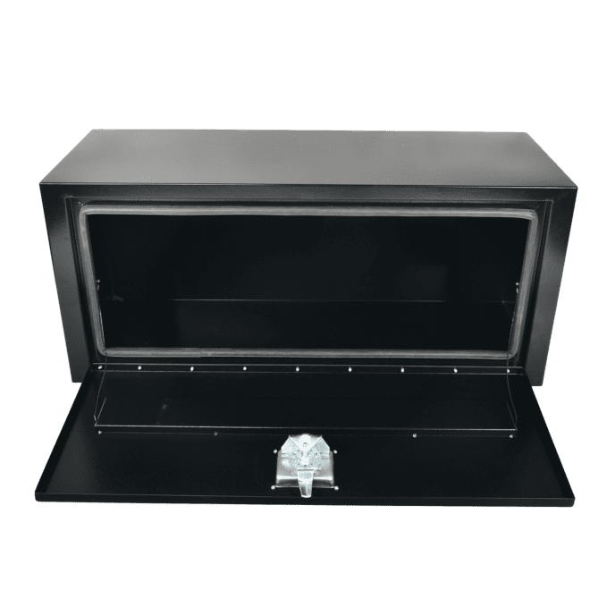 36"x14"x16" Steel Truck Bed Tool Box Underbody Trailer Storage w/ Lock