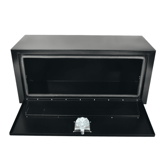 36"x14"x16" Steel Truck Bed Tool Box Underbody Trailer Storage w/ Lock