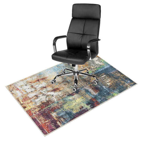 36"x60" Chair Mat For Hardwood Floor Anti-slip Desk Under Rug Rolling Low Pile Carpet Protector Office