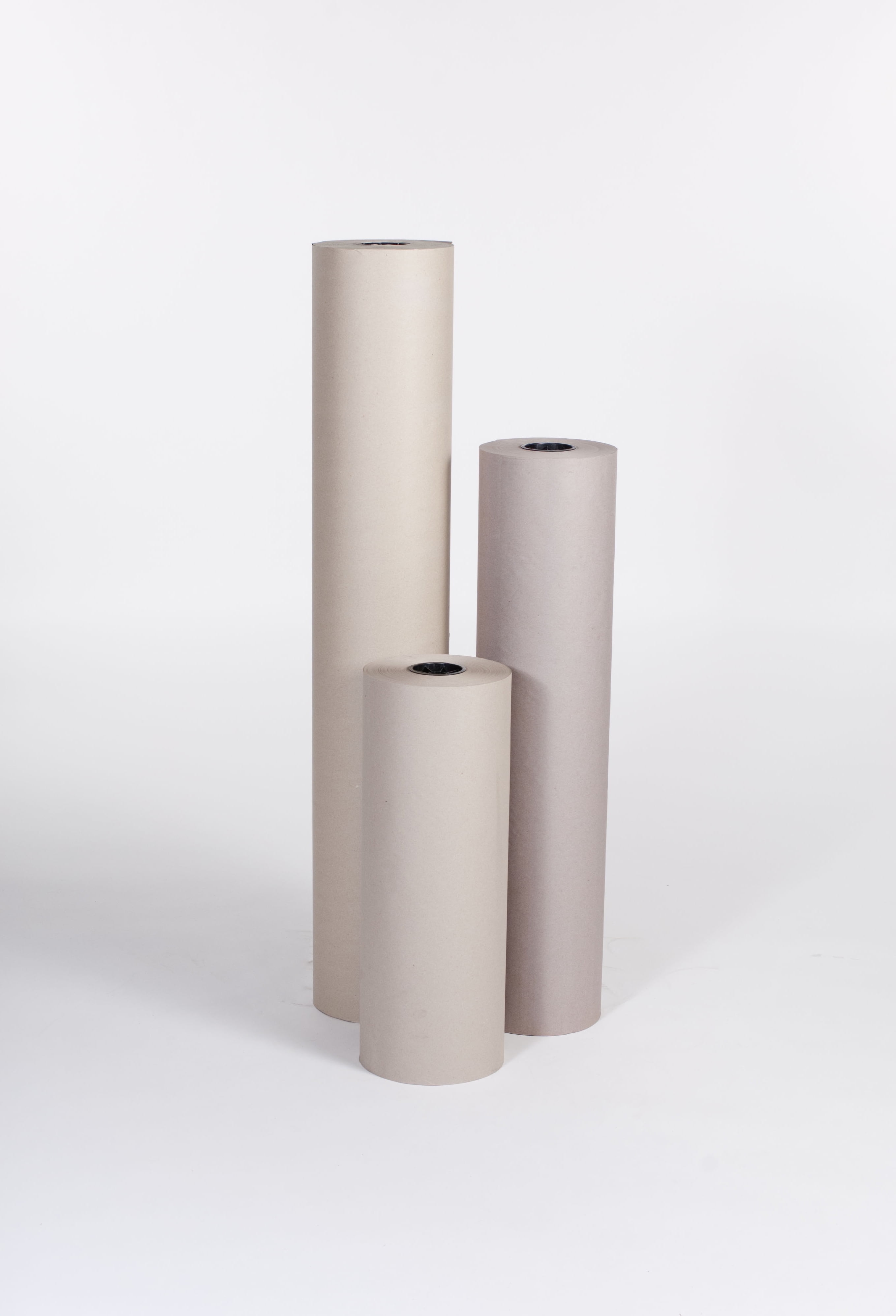 36"x600' Grey Bogus Kraft Paper Rolls 60# Soft Economical Void Fill [1 Roll ]