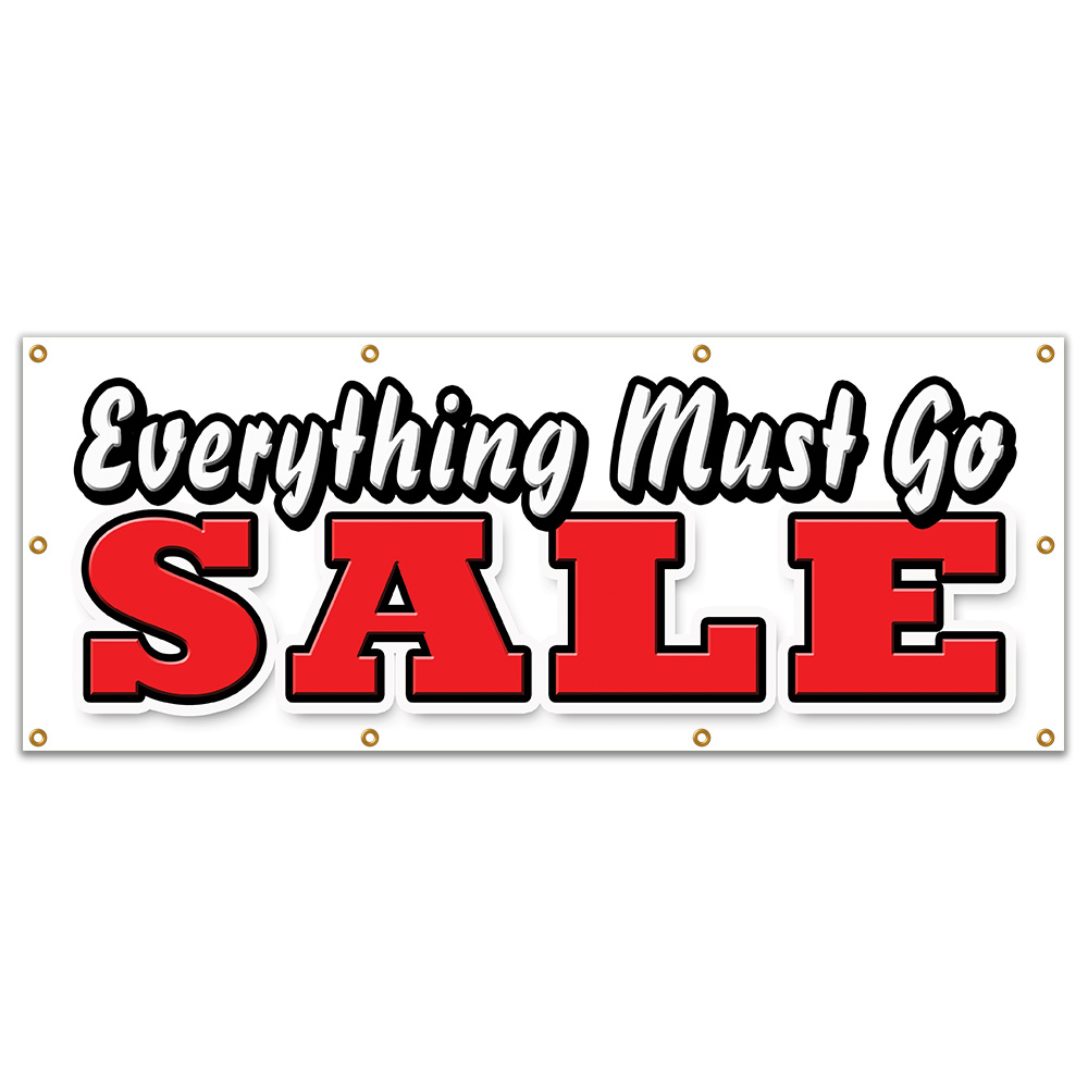 I’m selling everything everything must go Liquidation Sale Everything Must Go Posters Style Design ID  main image 3