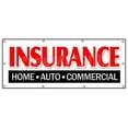 thumbnail image 1 of 36"x96" INSURANCE HOME AUTO COMMERCIAL BANNER SIGN store shop auto home, 1 of 4