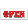 thumbnail image 1 of 36"x96" OPEN BANNER SIGN grand opening new store for business shop sale retail, 1 of 4