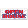 thumbnail image 1 of 36"x96" OPEN HOUSE BANNER SIGN for sale broker apartment home house real estate, 1 of 4