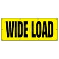 thumbnail image 1 of 36"x96" WIDE LOAD BANNER SIGN sized caution oversize oversized loads truck, 1 of 4