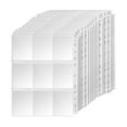 thumbnail image 1 of 360/225 Pockets Double-Sided Trading Card Pages Sleeves 9-Pocket Clear Game Card Protectors for Kpop Photocard Baseball Cards & More Fit 3 Ring Binder, 1 of 8