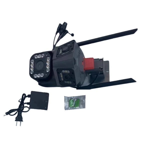 360 2MP WiFi Camera Outdoor 3.6X Optical Zoom Security Protection Three Screen Waterproof Video Surveillance US Plug