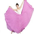 thumbnail image 1 of 360/540/720 Degree Chiffon Skirt Ballet Belly Dance Women Gypsy Long Skirts Dancer Practice Wear Assorted Dance Skirt, 1 of 7