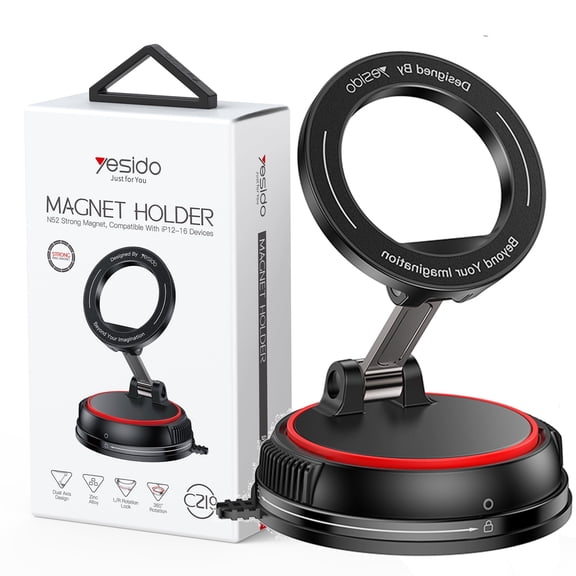 360 Adjustable Car Phone Mount, Phone Holders for Your Car for iPhone 17 Pro Max 16