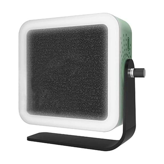 360 Adjustable Portable USB Rechargeable ABS Desktop Fan For Motherboard Soldering Smoky Removal And Component Cooling