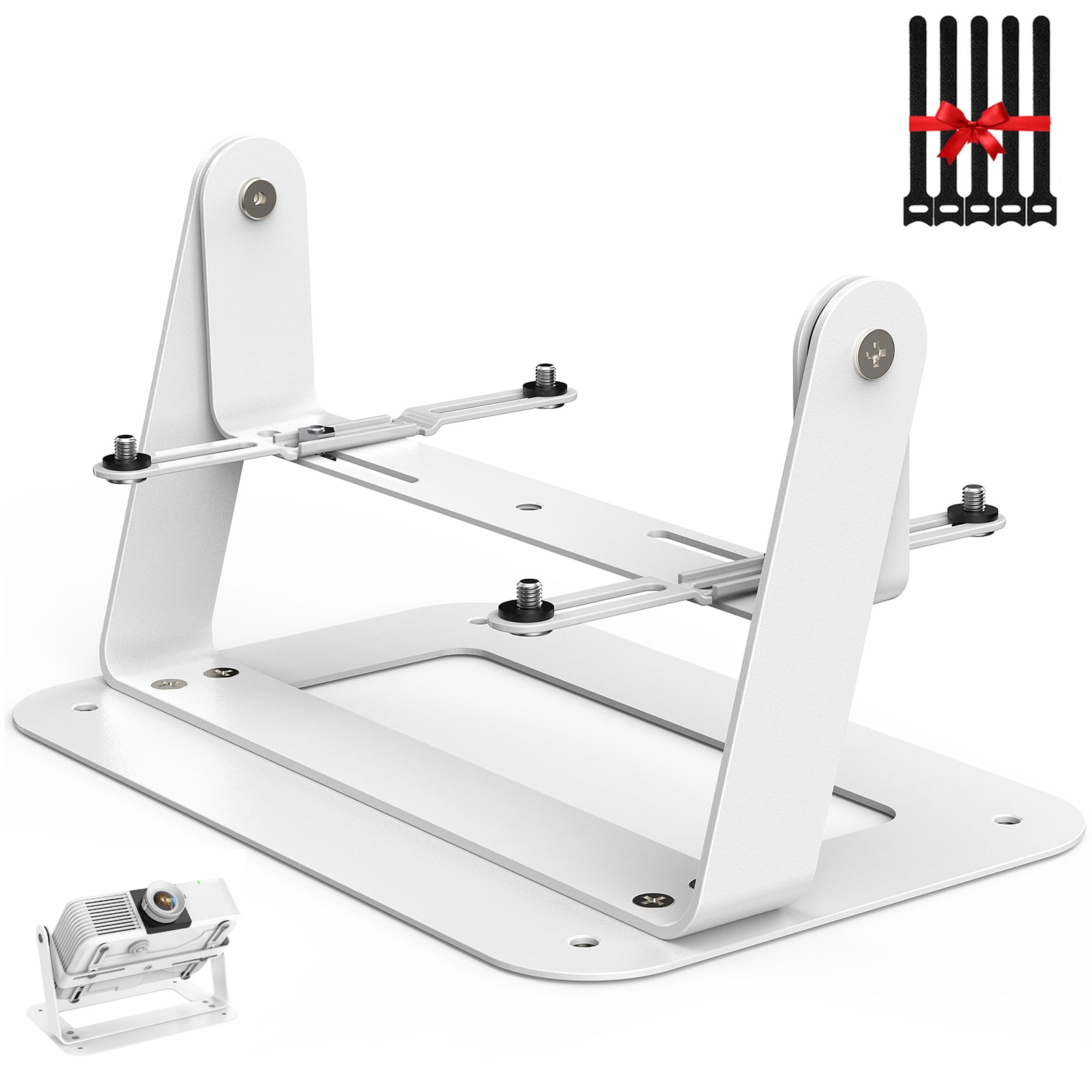 Video Projector Base 360° Adjustable Stand Desktop Projector Mount Base - Projector Ceiling ...