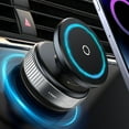thumbnail image 1 of 360° Adjustable Vacuum Magnetic Phone Holder, Strong Magnet Suction Cup Mount for Car, Gym, Mirror & Kitchen, Hands-Free Universal Phone Stand for iPhone, Samsung & All Smartphones, 1 of 8