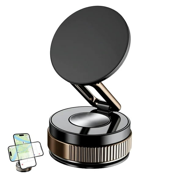360° Adjustable Vacuum Magnetic Phone Holder, Universal Magnetic Phone Mount for Car