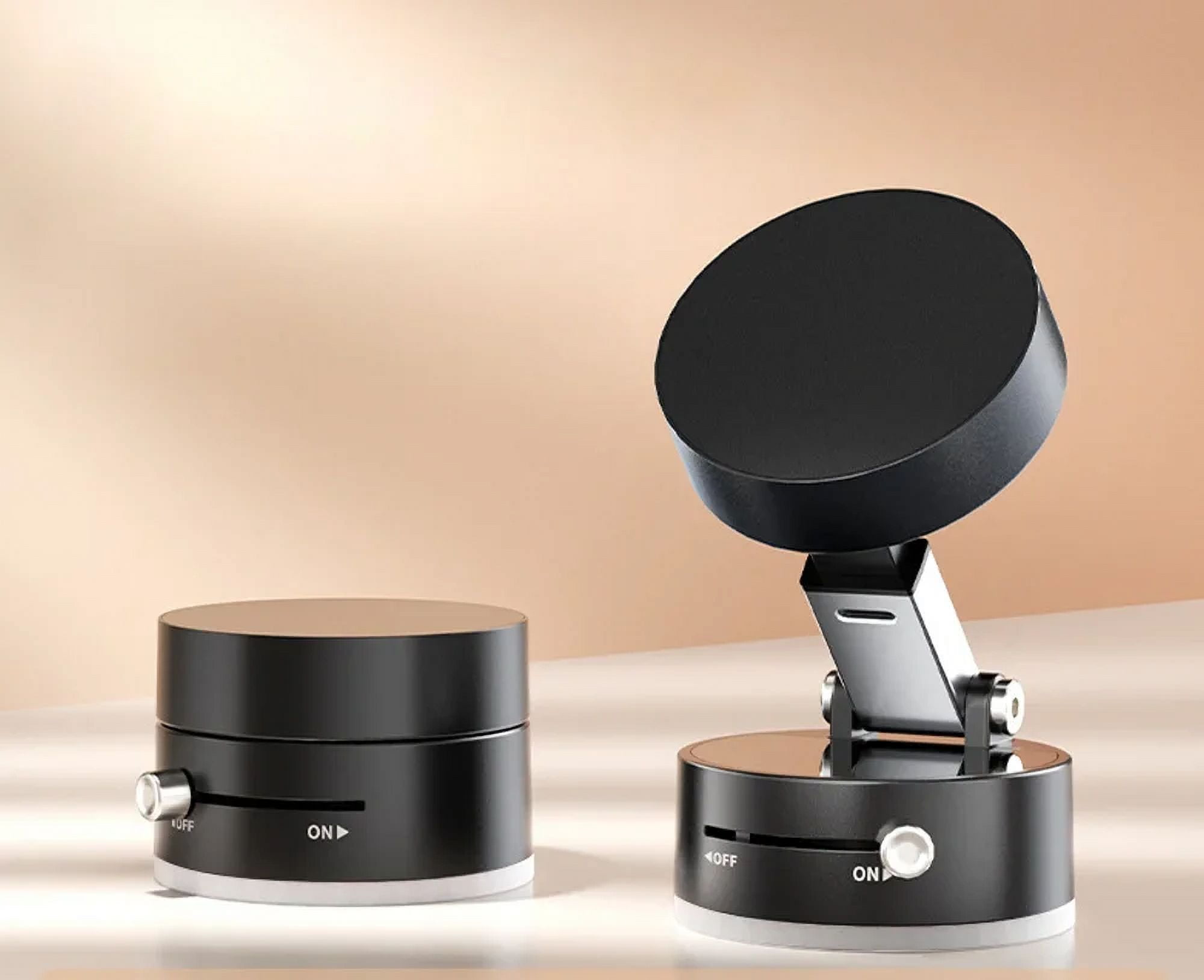Vacuum Magnetic Phone Holder For Car - 360° Adjustable, Super Strong Suction & N55 Magnet - Compatible With All Phones