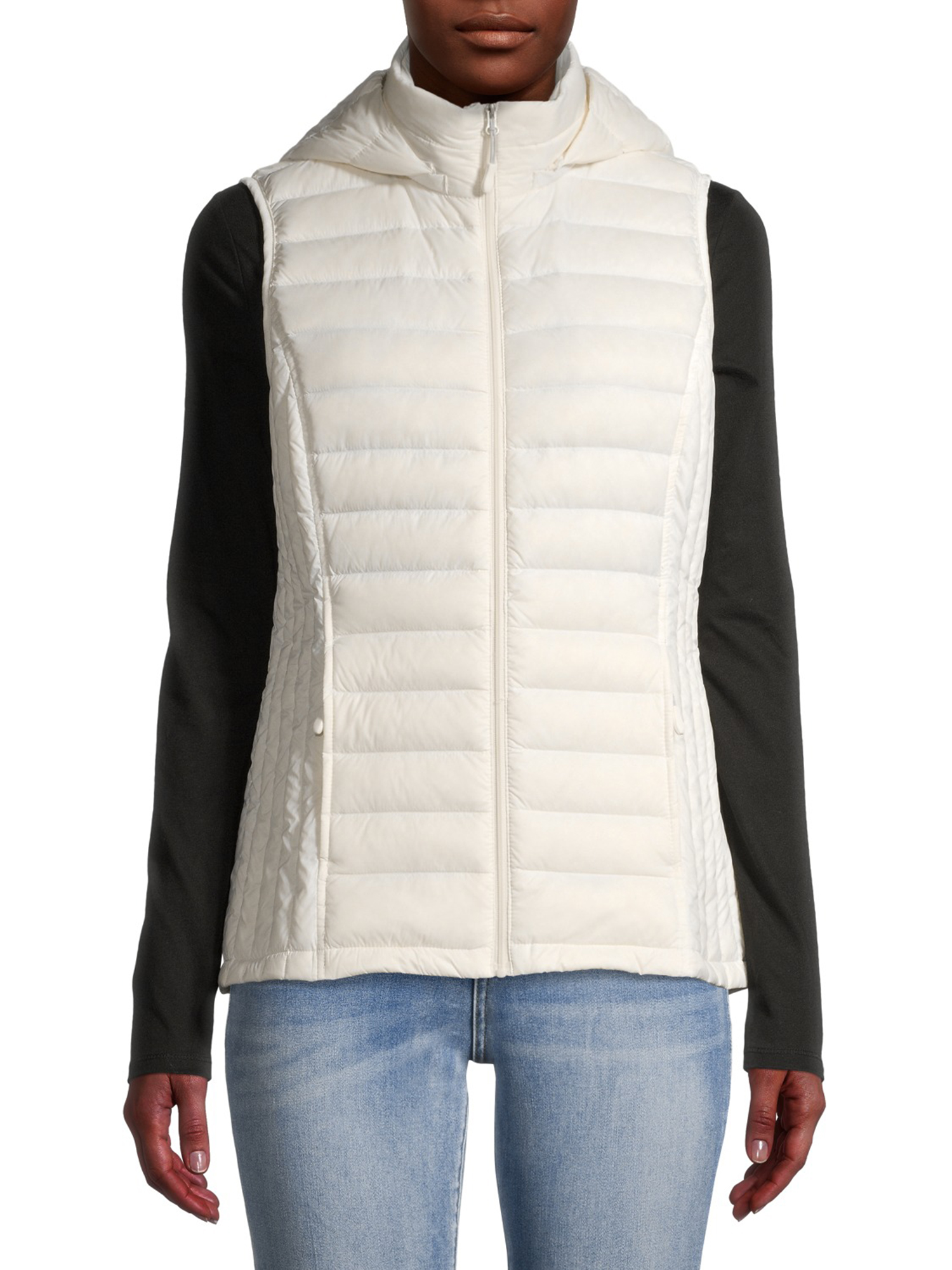 lightweight packable down vest women's