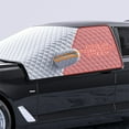 thumbnail image 1 of 360° All-Weather Reversible Windshield Cover - All-Season Sunshade Ice Snow Protector, Dual-Side Car Windshield Shield, UV Protection & Frost Prevention Cover for Cars, 1 of 3