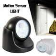 thumbnail image 1 of 360° Battery Operated Indoor Outdoor Night Light Garden Motion Sensor Security Led Light Lamp, 1 of 11