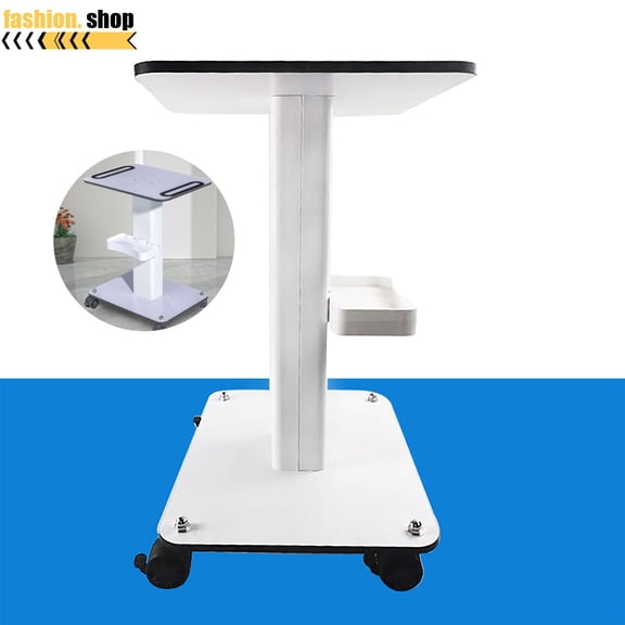 360 Beauty Salon Trolley Rolling Cart Spa Beauty Machine Storage Tray Stand