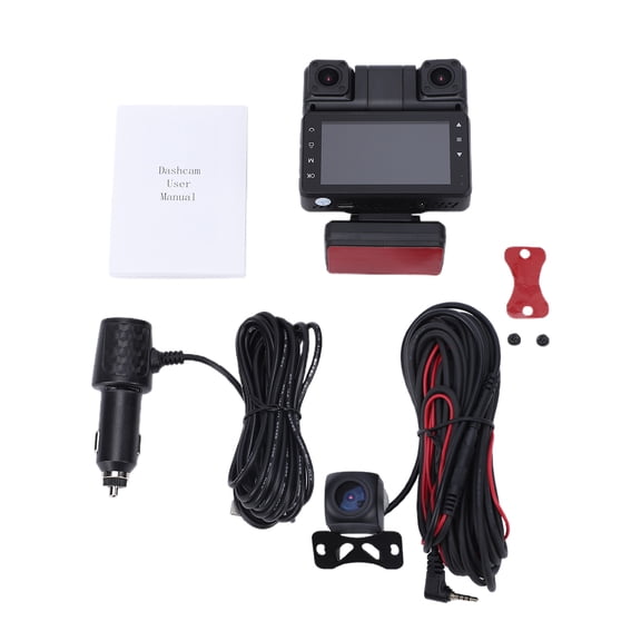 360 Cam 360 Dash Cam 4 Channel, 2K 1080P Front Rear Left Right Dash Camera for Cars, 8 IR Lights Night Vision, WiFi APP Control, WDR, 24H Parking Mode, G-Sensor