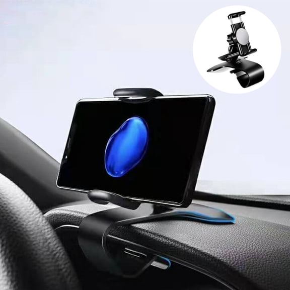 360 Car Phone Holder Clip Car Dashboard Mount Cell Phone Holder Bracket Stand Suitable For Most Mobile Phones