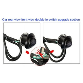 360 Car Rear Front Side View Backup Reversing Camera Mirror Image
