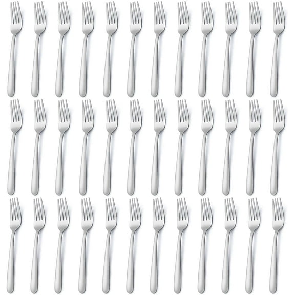 360 Count Disposable Plastic Forks - 7 Inch Heavy Duty, Food Grade Forks Disposable, BPA-Free Plastic Silverware for Parties, Picnics Catering and Everyday Use