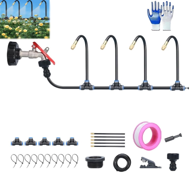 360° Curved Garden Automatic Irrigation System, Adjustable Garden ...