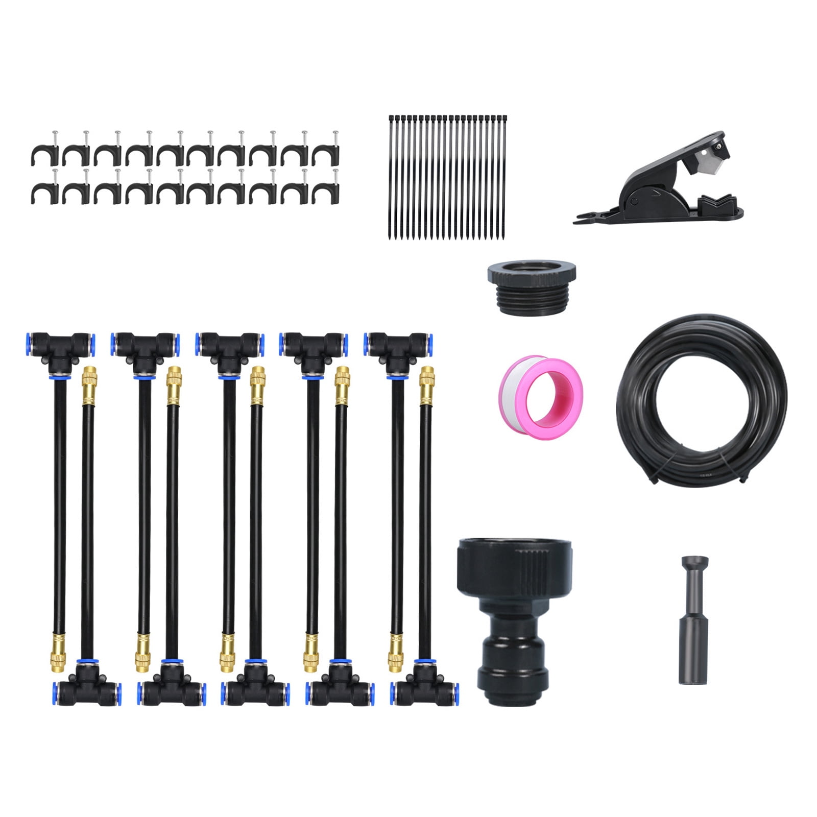 360° Curved Garden Automatic Irrigation System Garden Watering System ...