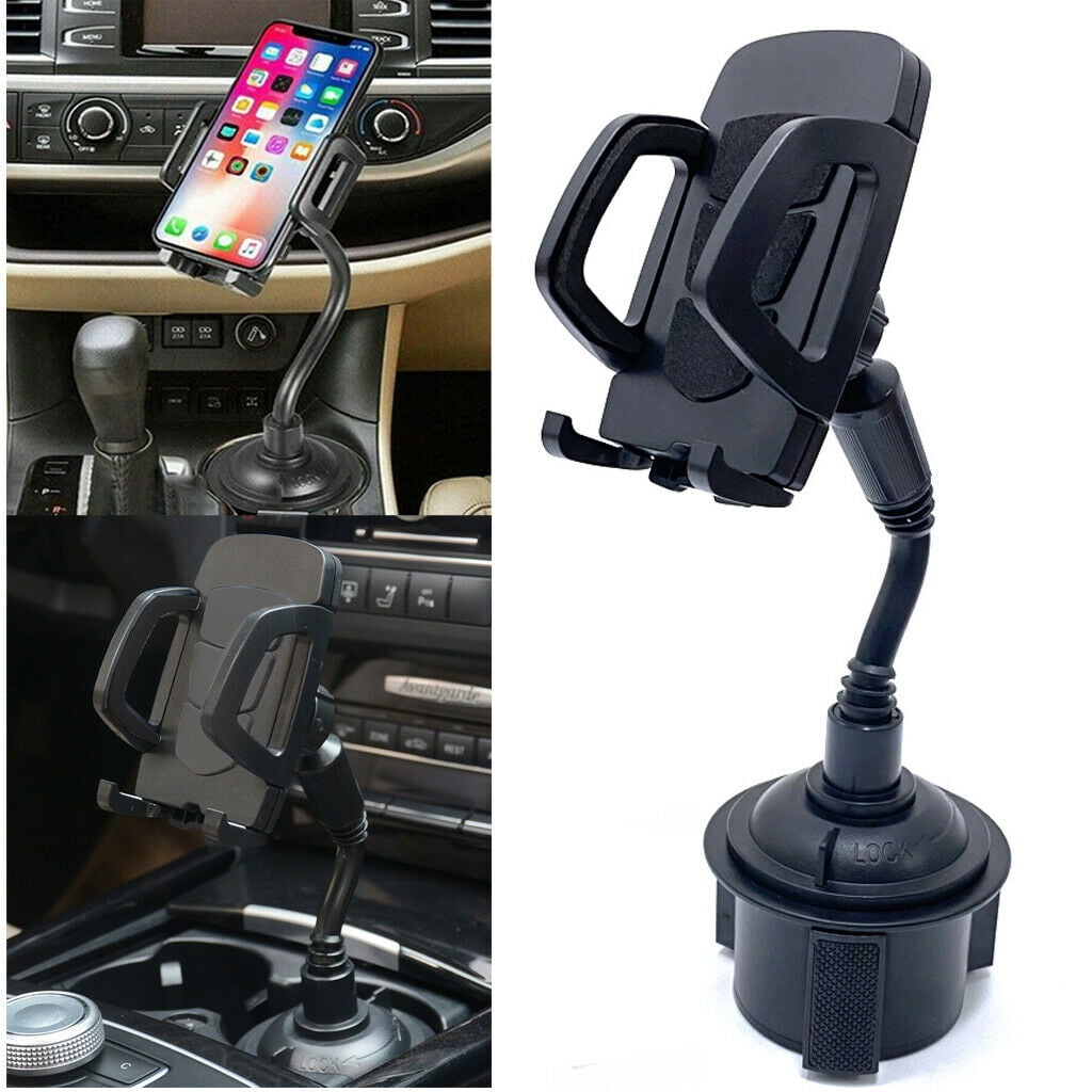 360 Degree Adjustable Car Cup Holder Stand Cradle Mount For Mobile