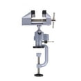 thumbnail image 1 of 360 Degree Aluminum Alloy Soldering Vise Woodworking Table Vice Clamp Bench Swivel, 1 of 5