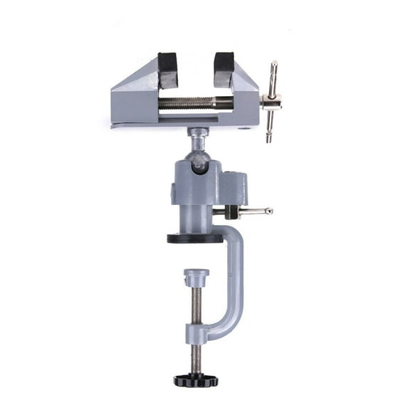 360 Degree Aluminum Alloy Soldering Vise Woodworking Table Vice Clamp Bench Swivel