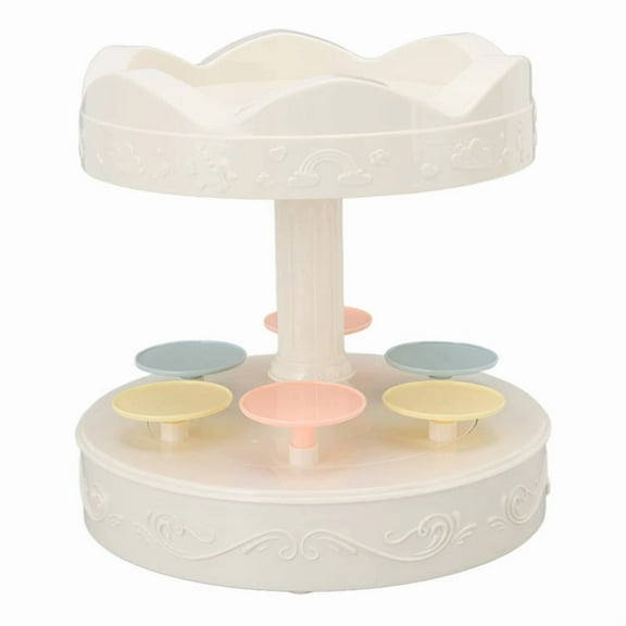 360 Degree Automatic Rotating Dessert Table Rotary Sushi Machine Cupcakes Macarons Turntable Display Birthday Machine
