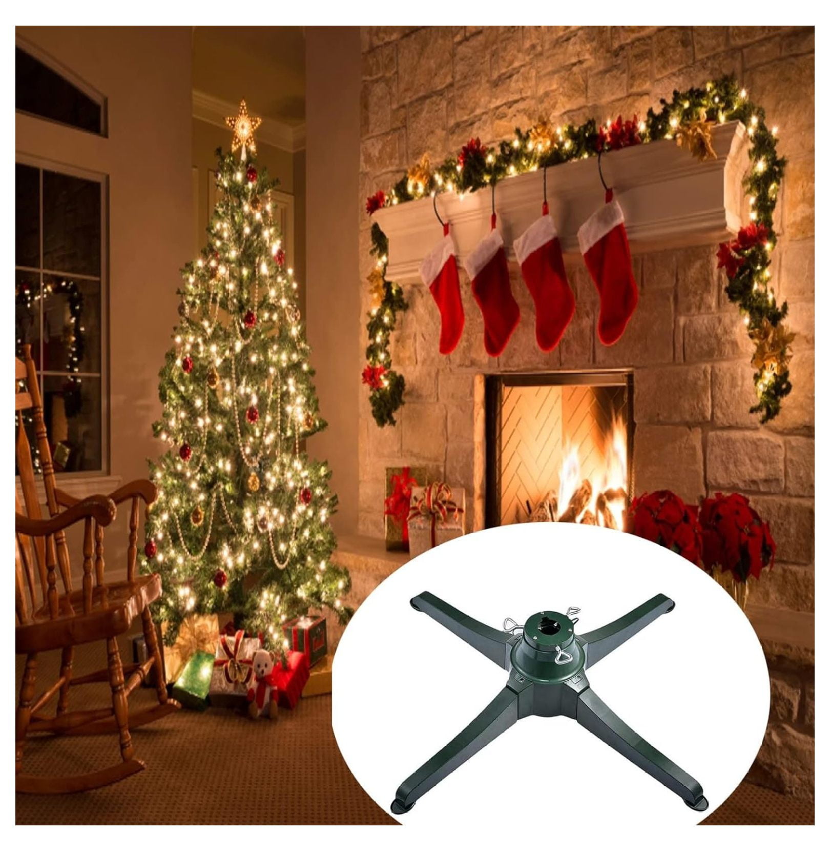 Ez Up 9 Adjustable Christmas Tree Stand 
