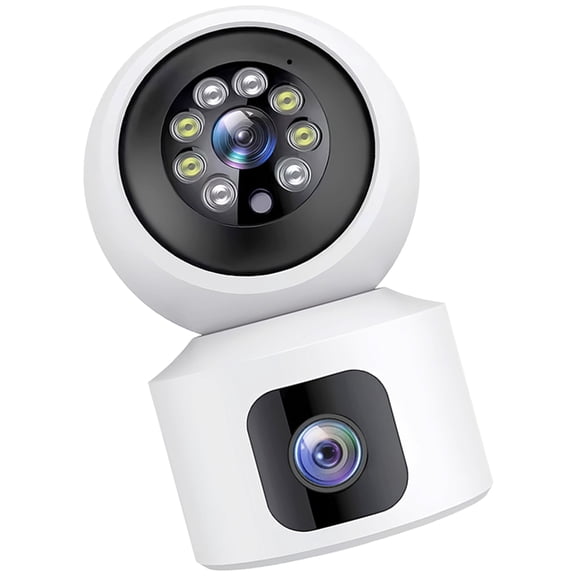 360 Degree Double Lens Security Camera 4G WiFi Color Night Motion Detection