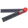 360 Degree Electronic Digital Angle Ruler Protractor Length Measuring