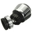 thumbnail image 1 of 360 Degree Kitchen Faucet Rotator Adapter 2 Pack, Swivel Nozzle Water Filter Adapter for Sink, Chrome Finish Faucet Extension, 1 of 8