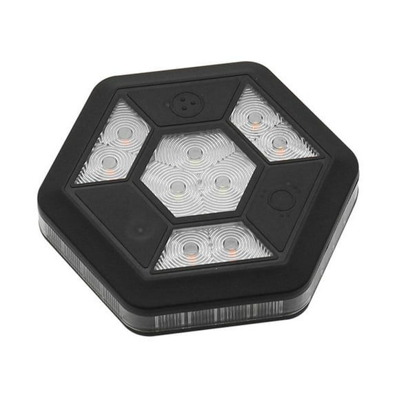 360 Degree Magnetic LED Car Warning Light, Rechargeable Flashing Beacon for Traffic Safety