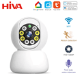 thumbnail image 1 of 360 Degree Monitoring Camera 1080P TUYA Wireless WiFi Baby Monitor 3MP Rotation Smart Home Phone Remote Night Vision Indoor IP Surveillance AI Detect Automatic Tracking Security, 1 of 9