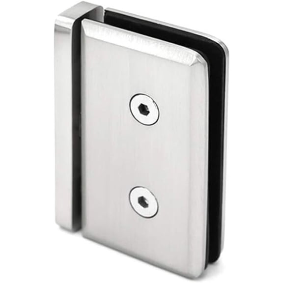 360 Degree Pinnacle Wall Mount Shower Door Glass Bracket for 1/2" - 3/8" Glass