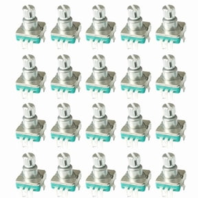 360 Degree Rotary Encoder EC11 with Push Button 5Pin 20 Positions 20 Pulse Code Switch Handle 20MM Digital Potentiometer