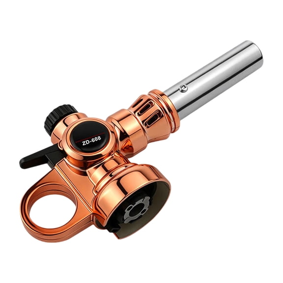 360 Degree Rotatable Butanes Torch For Welding Grilling Baking With Precises Flame Control Light Weight Design