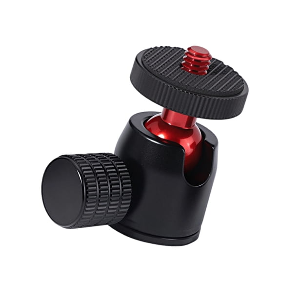 360 Degree Rotatable Head with 1/4inch Screw for DSLR Camera Tripod Phone Mount Vlog Photography Accessories