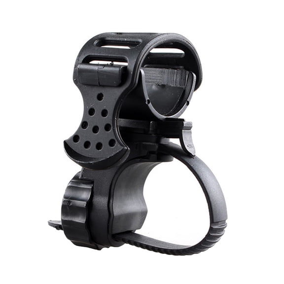 360 Degree Rotating Bike Lamp Holder LED Flashlight Clip Cycling Headlight Pumps Stand Cycling Accessories