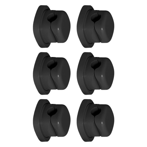 360 Degree Rotating Cable Organizers With Spring Clip For Desk Phone Chargers Data Wire Management Plastic Holder