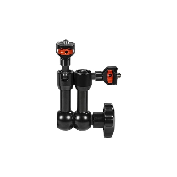 360 Degree Rotating Car Camera Mount With Alloy Metal Base And Strong Suction Cup For Smooth Area Attachment