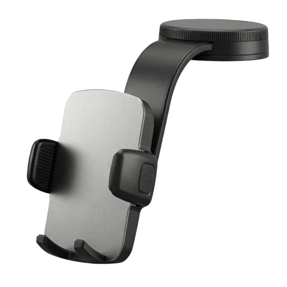 360 Degree Rotating Car Dashboard Phone Stand With Bendable Arm And Secure Single Hand Operation For Easy Installation