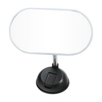 360 Degree Rotating Car Rearview Mirror HD Wide Angle Suction Cup Safety Mirror for Backseat Viewing Adjustable Stable Non Slip Auto Accessory