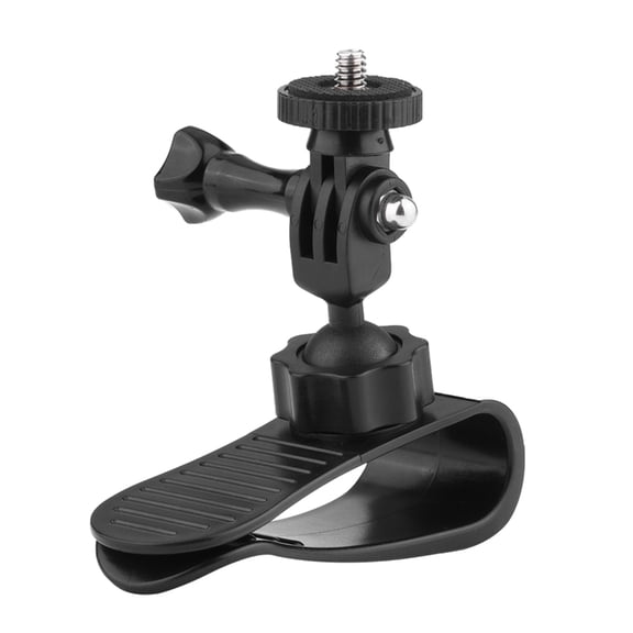 360 Degree Rotating Car Sunshade Camera Holder Bracket Car Sunvisor Mount Clip Stand Rack for Outdoor Enthusiasts