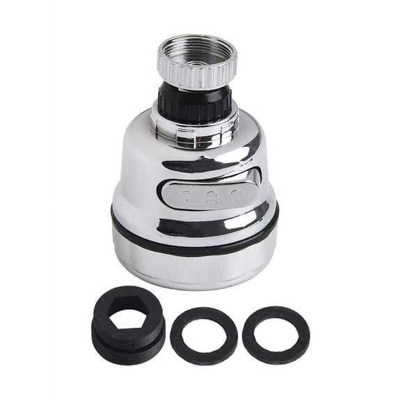 360 Degree Rotating Faucet Nozzle Sprayer Stainless Steel Movable Kitchen Tap Head Water Saving